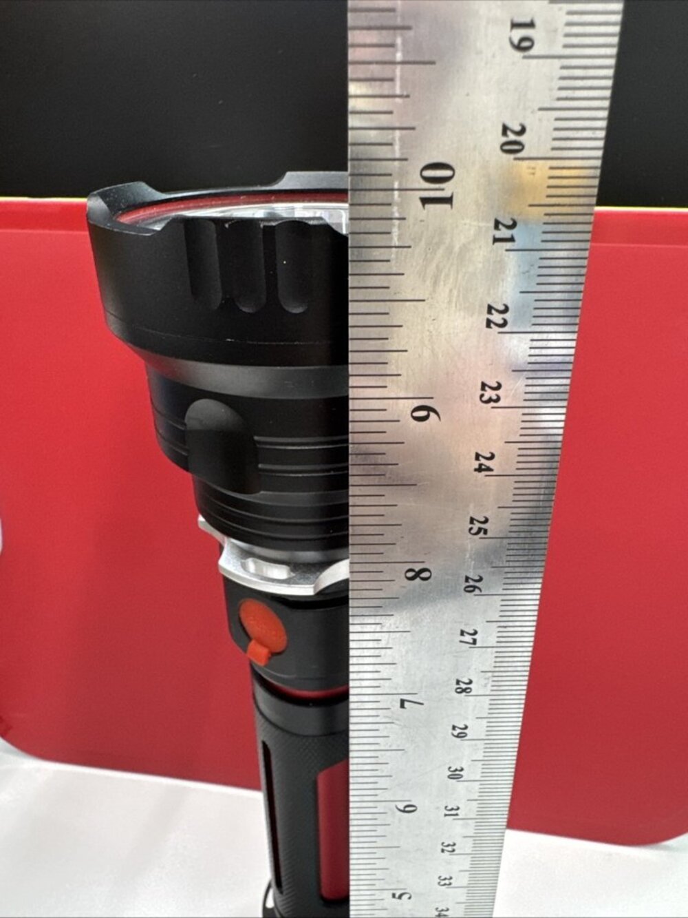 Q-Beam Stealth Defense High 1400 Lumens 1500 ft LED Flashlight Only Rechargeable - Picture 11 of 14